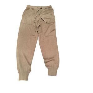 Splendid Women's sweater jogger pants  Size Small NEW NWT tan brown